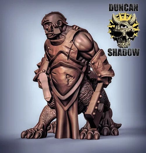 Miniatura Dragon Ogre drago Shaggoth centauro gigante miniatura 3D resina per dungeons and dragons dnd