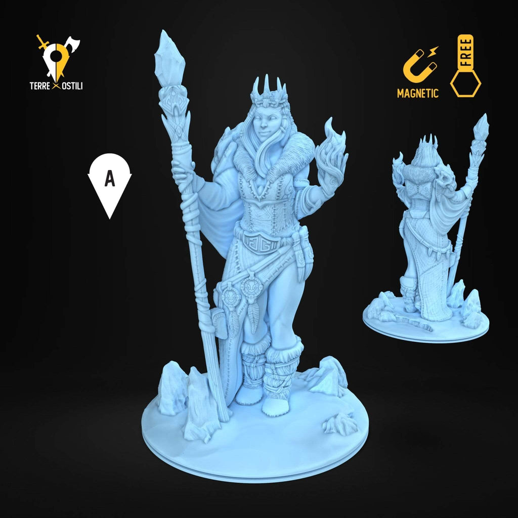 Miniatura Gigante del ghiaccio regina miniatura per dungeons and dragons dnd