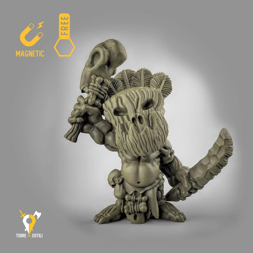 Miniatura Goblin sciamano miniatura per dungeons and dragons dnd
