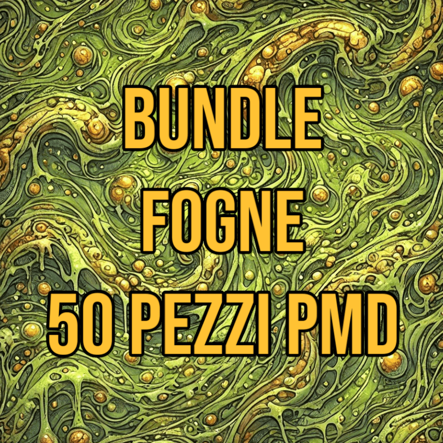 Scenico Bundle Fogne | Sotterranei - bundle set dungeon Modulare 50 pezzi - DB - PMD per dungeons and dragons dnd