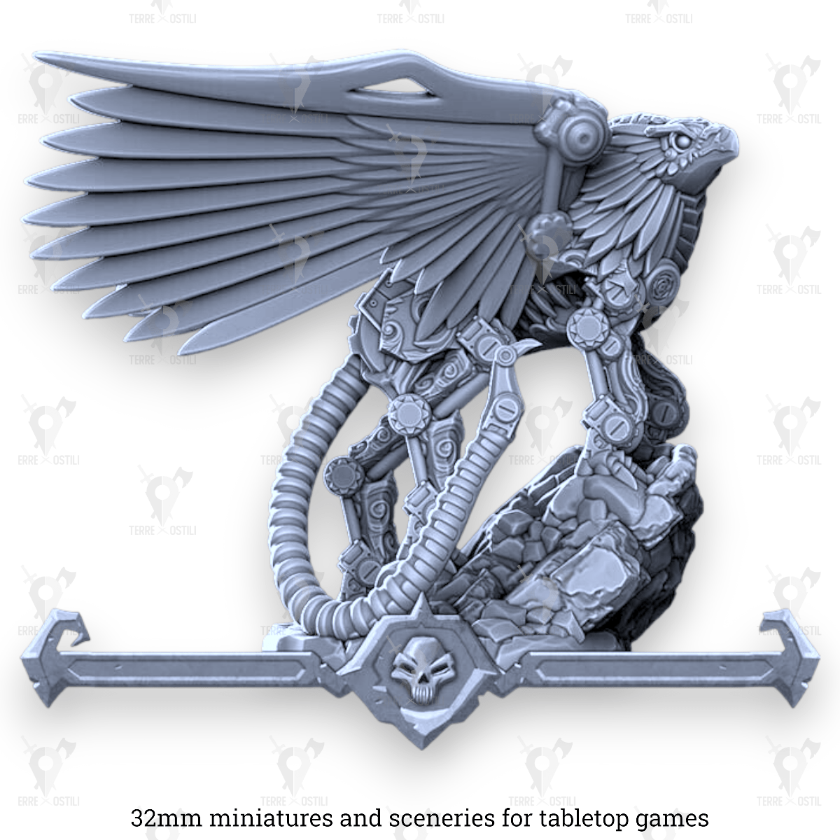 5x Basette Plastico QUADRATA 50x50mm - Basi Miniature AOS - Foto 6