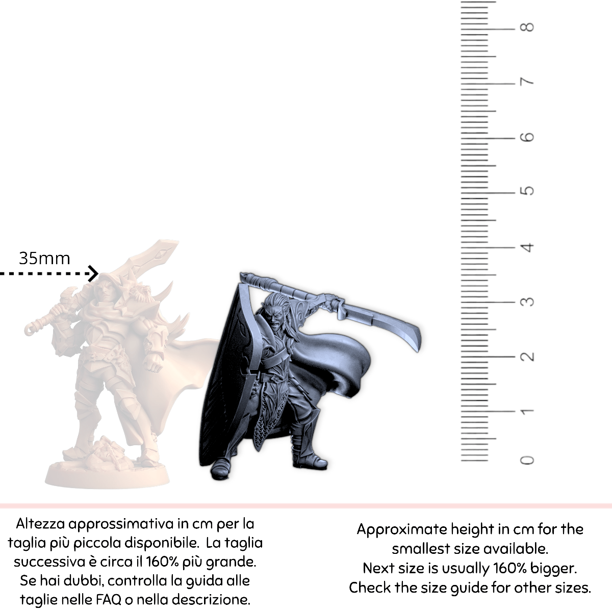 Reaper Dark Heaven Legends 03072 – Aviriel Tellerion, Elfo Paladino, Miniature Metallo D&D, Non Dipinto