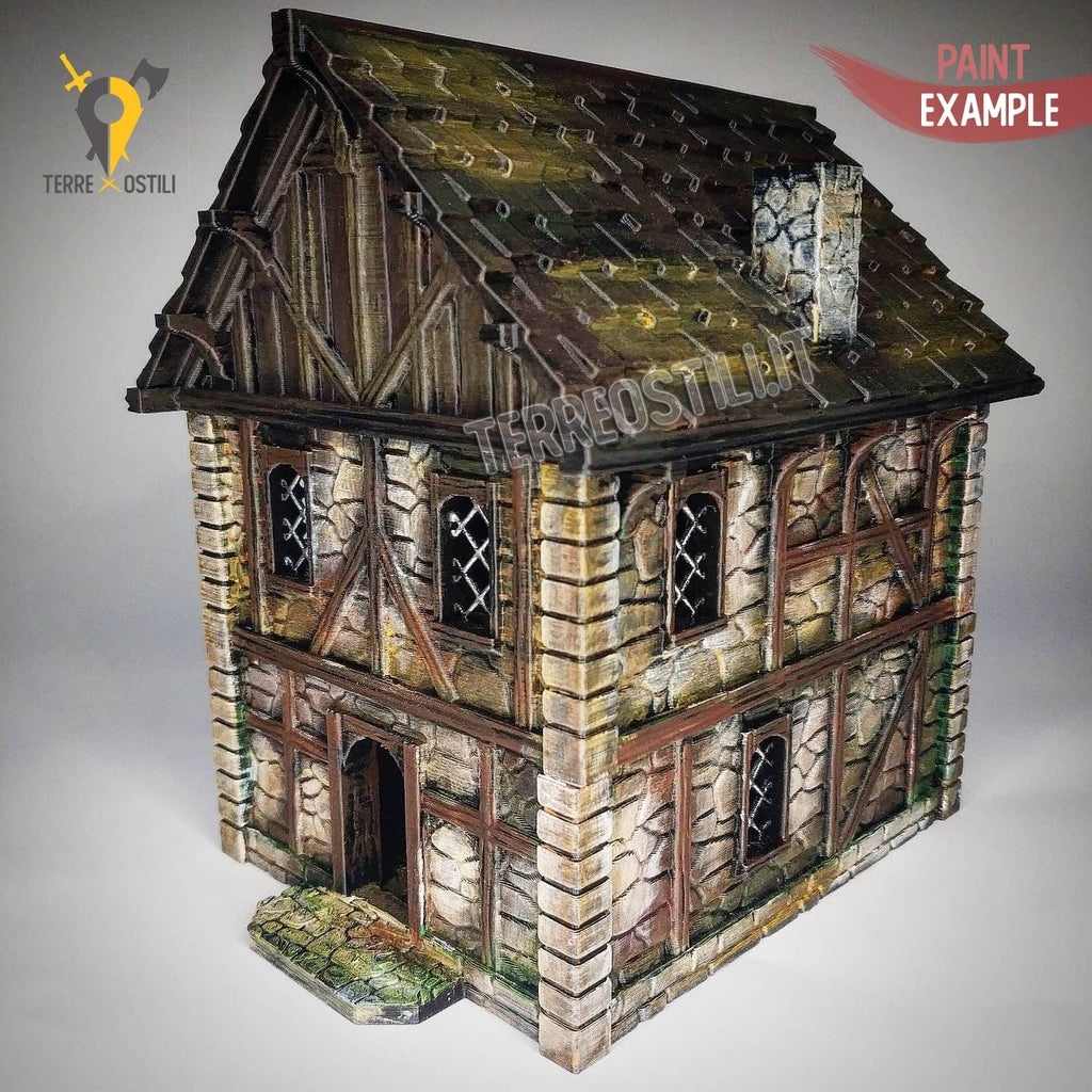 Miniatura Ciclope ogre delle colline polifemo miniatura 3d resina per dungeons and dragons dnd