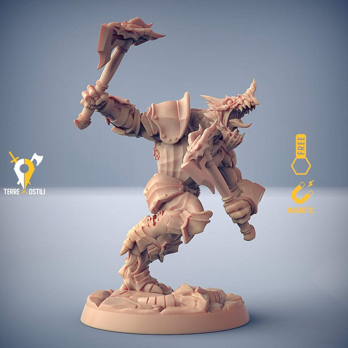 Dragonborn E - Artisan Guild - Miniature da tavolo fantasy Dungeons and Dragons - Italia