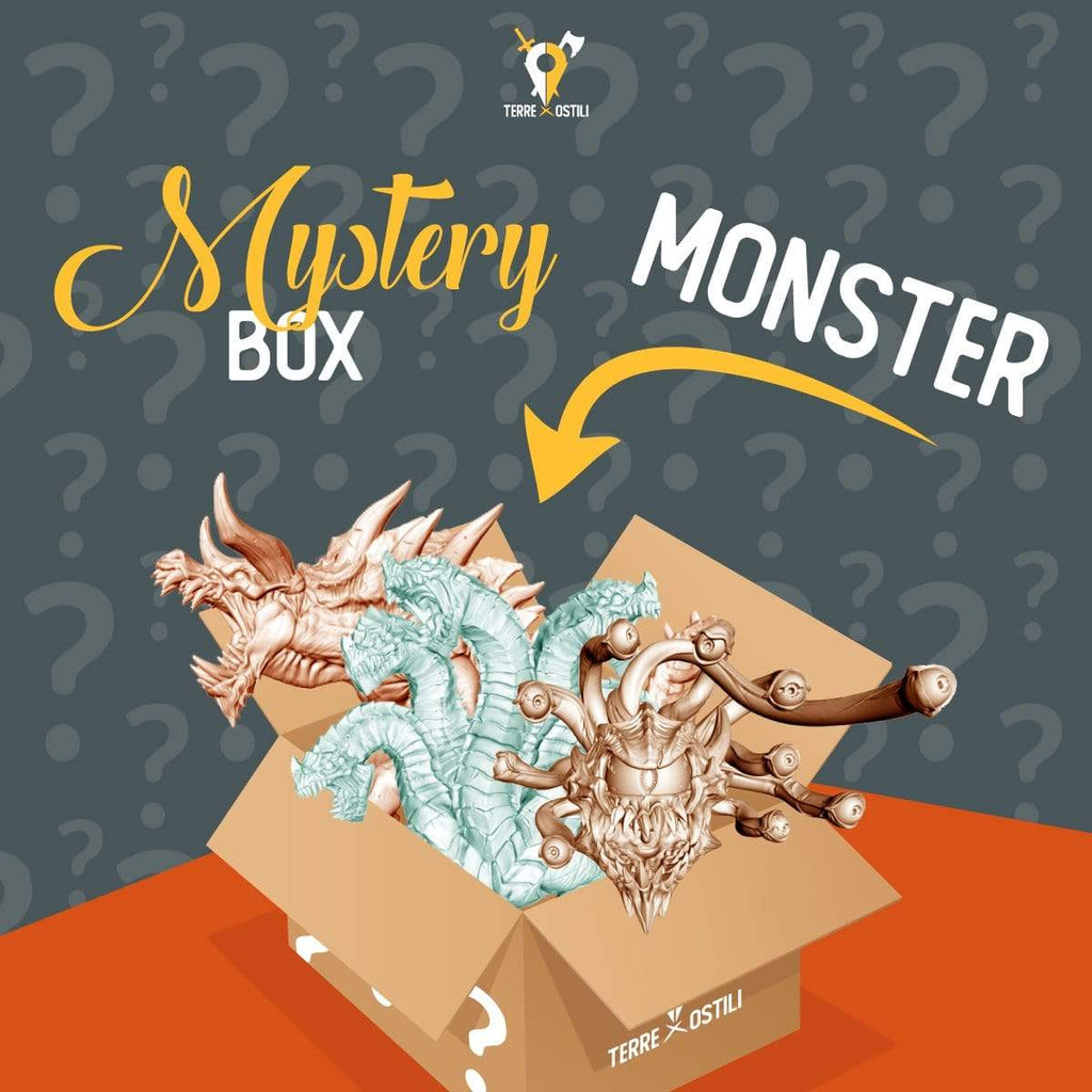 Set Miniature Mystery box: MOSTRI | Scatola misteriosa con miniature di MOSTRI casuali per dungeons and dragons dnd