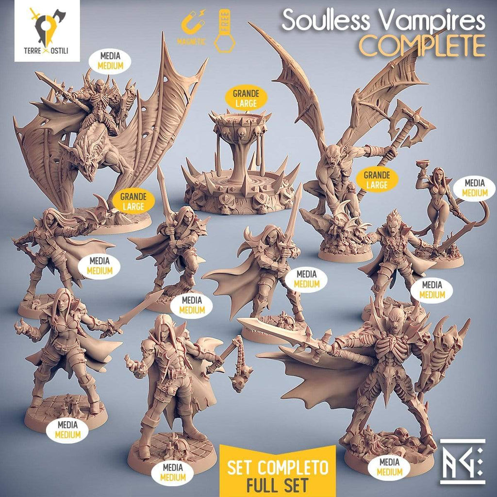 Set Miniature Signori vampiri esercito vampiro delle tenebre armata set bundle miniature per dungeons and dragons dnd